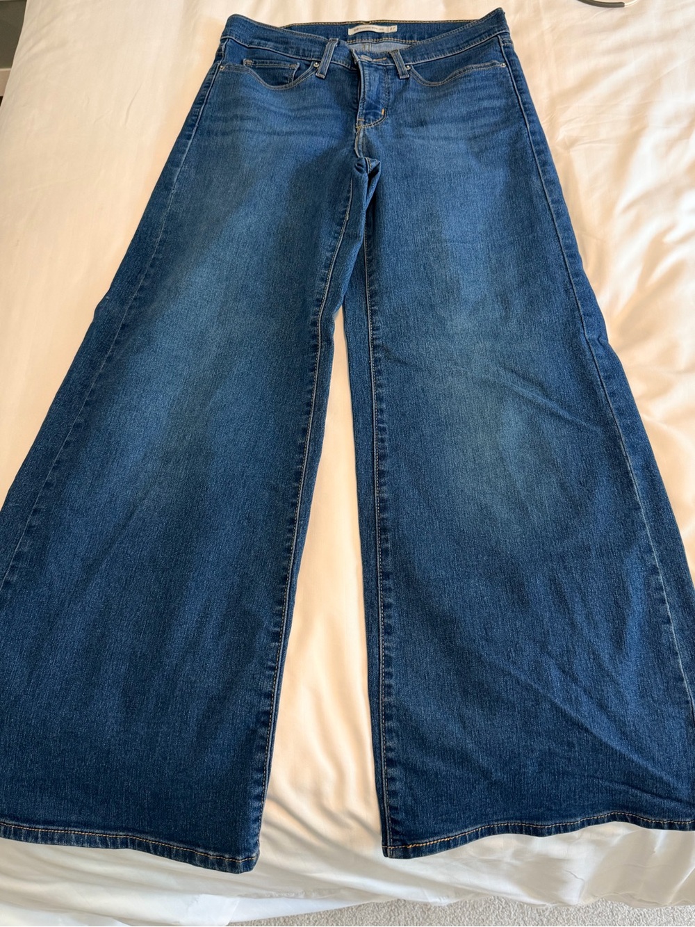 Levi’s Women’s 318 Shaping Wide Jeans